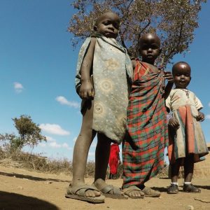 Maasai children 